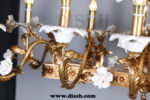 لوستر برنزی خطی