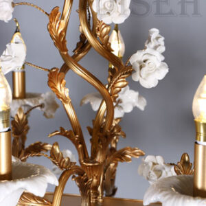 لوستر برنزی خطی