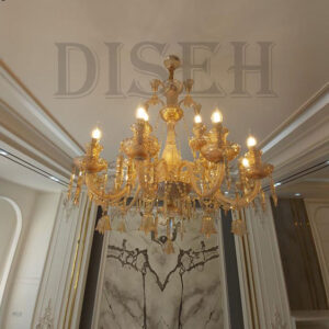 لوستر باکارات 15 شاخه