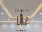 لوستر مدرن فلزی