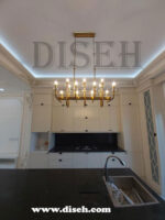 لوستر خطی مدرن ناهارخوری