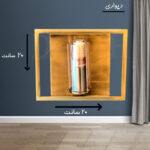 لوستر دیواری مربع