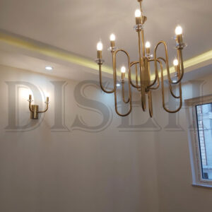 لوستر مشکی مدرن