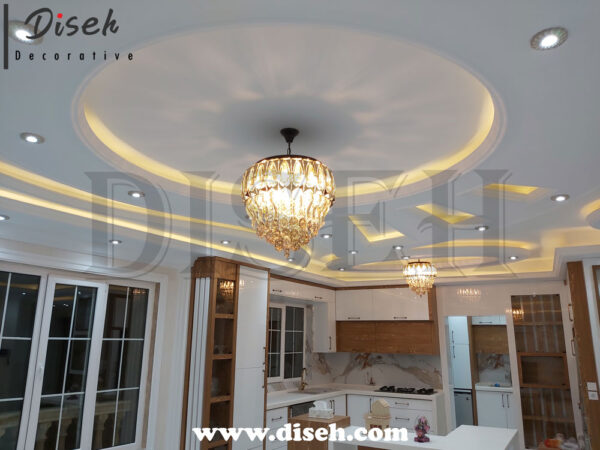 لوستر استیل طرح آینه