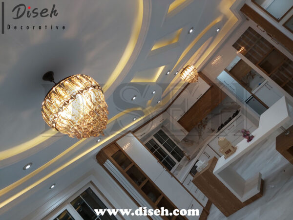 لوستر استیل طرح آینه