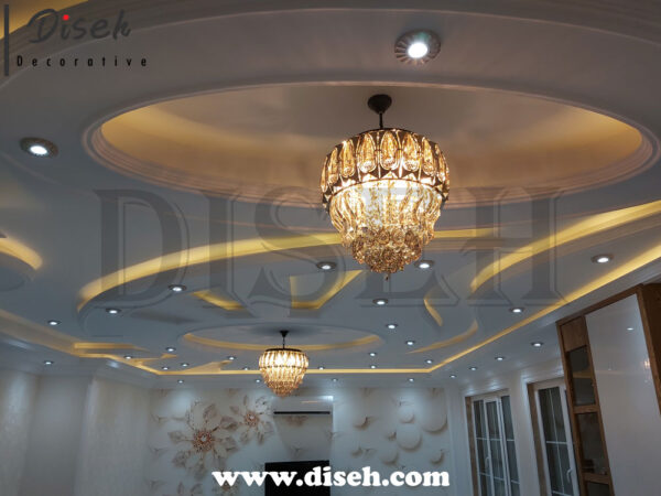 لوستر استیل طرح آینه