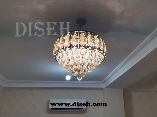 لوستر استیل طرح آینه