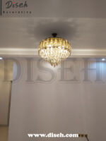 لوستر استیل طرح آینه