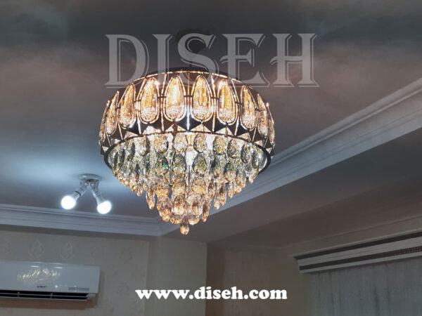 لوستر استیل طرح آینه