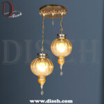 لوستر دو شعله