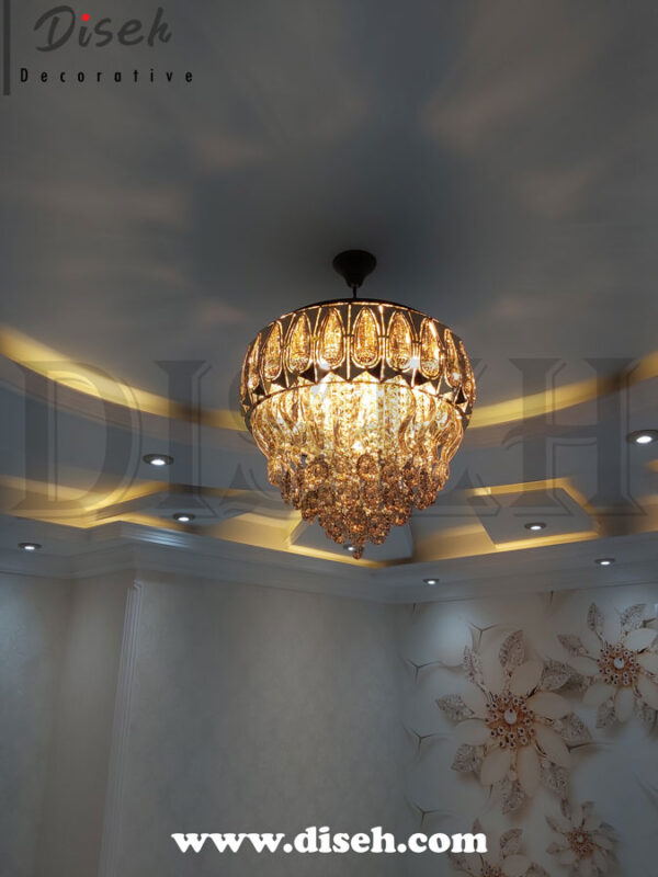 لوستر استیل طرح آینه