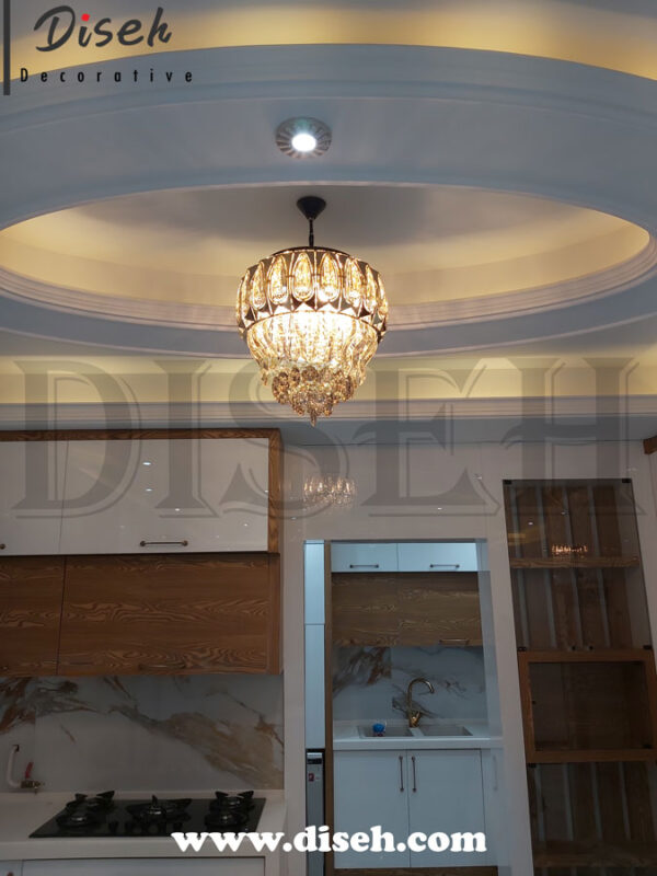 لوستر استیل طرح آینه