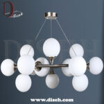 لوستر نقره ای مدرن