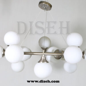 لوستر نقره ای مدرن