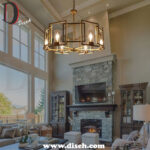 لوستر لوکس جدید مشکی