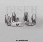 لوستر اروپایی نقره ای