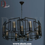 لوستر لوکس جدید مشکی