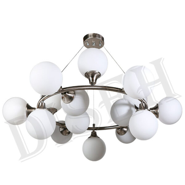 لوستر نقره ای مدرن