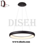 لوستر حلقه ای مدرن سه حالته