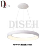 لوستر حلقه ای مدرن سه حالته