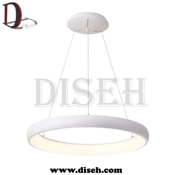 لوستر حلقه ای مدرن سه حالته