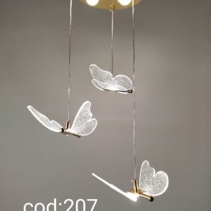 لوستر پروانه ای سه حالته
