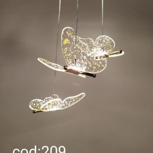 لوستر پروانه ای سه حالته