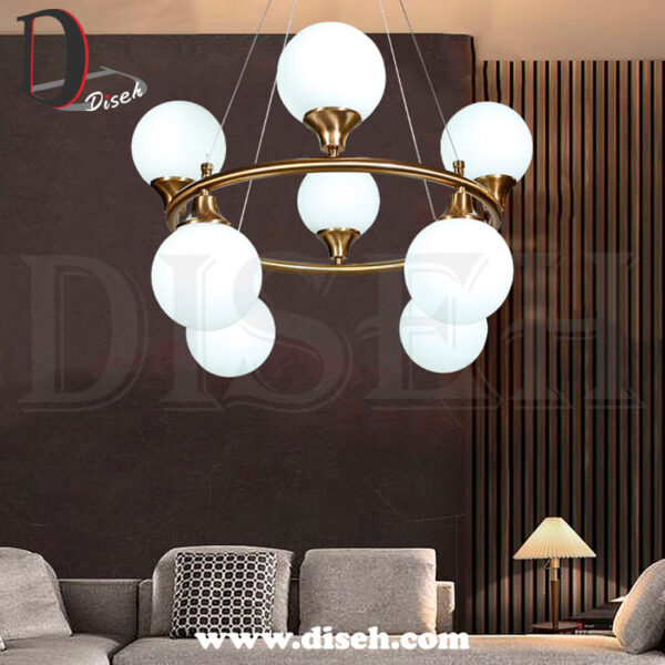 لوستر کوچک برای اتاق 20 الی 25 متری