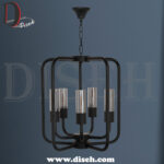 لوستر فانوسی مدرن 5 شعله