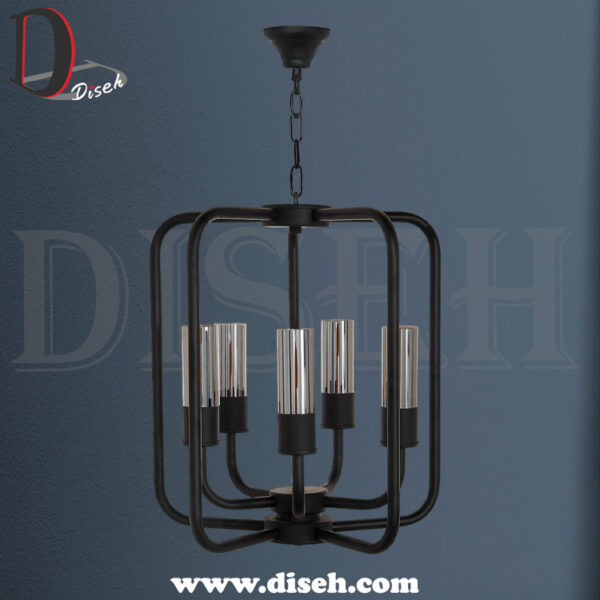 لوستر فانوسی مدرن 5 شعله