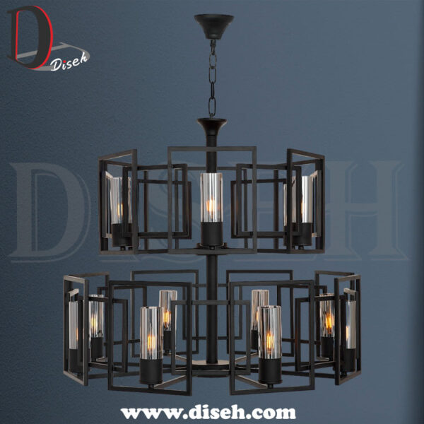 لوستر 14 شعله خاص و مدرن