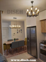 linear chandelier modern