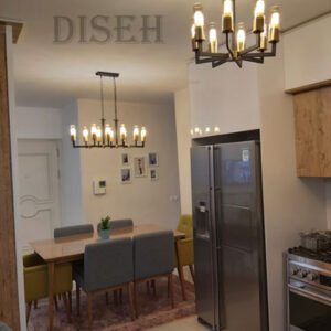 linear chandelier modern