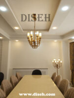 لوستر خطی مدرن حبابدار