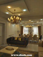 لوستر مدرن 12 شعله