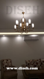 لوستر مدرن 12 شعله