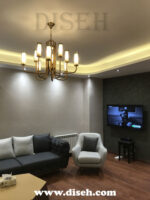 لوستر مدرن 12 شعله