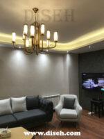 لوستر مدرن 12 شعله