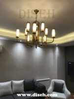 لوستر مدرن 12 شعله