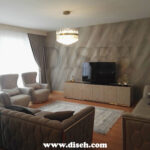 لوستر گرد کریستالی