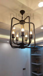 لوستر فانوسی مدرن 5 شعله