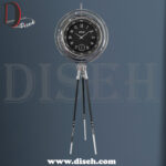 ساعت مدرن ایستاده دو رنگ