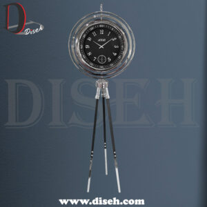 ساعت مدرن ایستاده دو رنگ