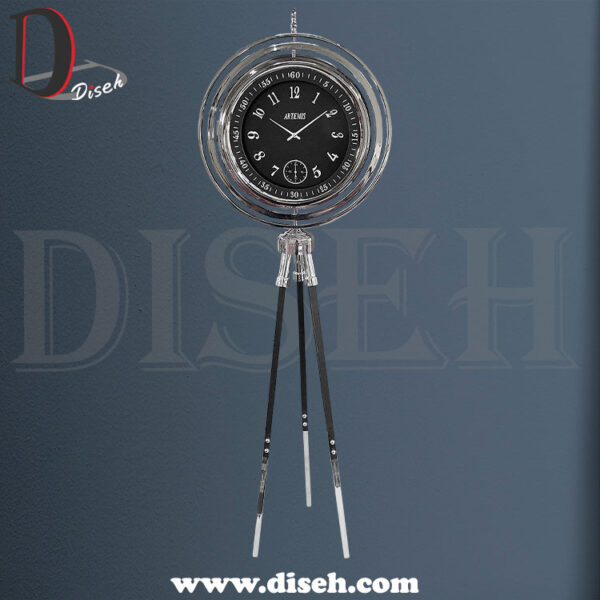 ساعت مدرن ایستاده دو رنگ