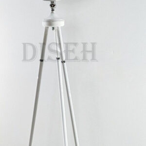 ساعت ایستاده فلزی جدید با رنگ سفید