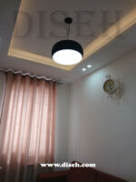 لوستر پرنور و ساده برای اتاق خواب