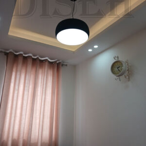 لوستر پرنور و ساده برای اتاق خواب