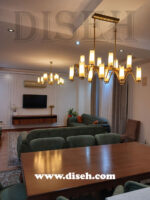 لوستر نئوکلاسیک برای میز ناهارخوری