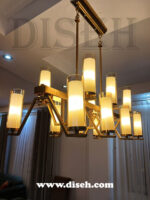 لوستر نئوکلاسیک برای میز ناهارخوری