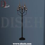 آباژور نئوکلاسیک مشکی